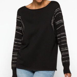 Vince Camuto Dolman Sleeve Studded Pullover, NWT